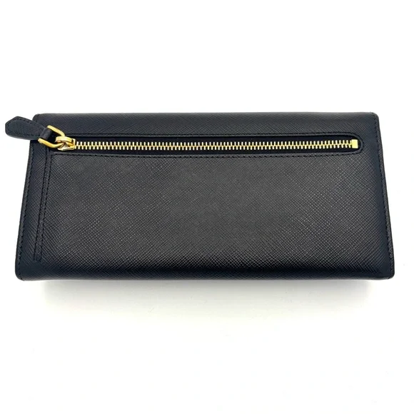Prada Black Saffiano Leather Wallet - Picture 2 of 11